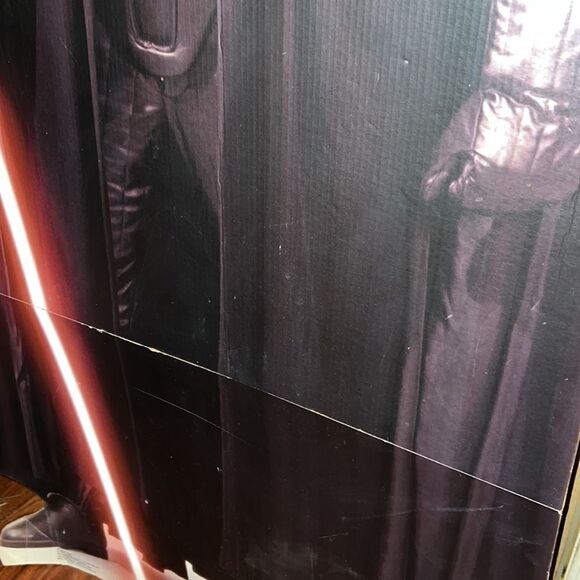 Official 2007 Star Wars Darth Vader Life Size 6ft 3in Cardboard Cut Out - Picture 7 of 15